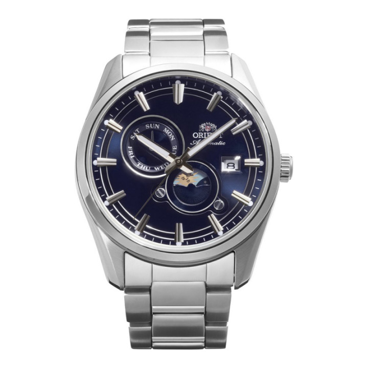 Orient Stretto Sun and Moon Automatic RA-AK0315L30B Montre Hommes