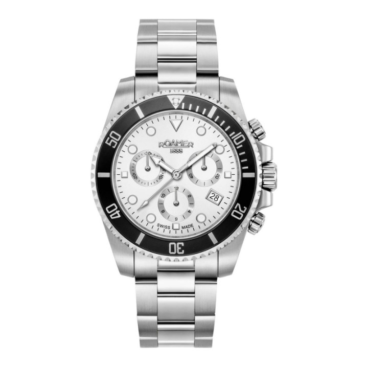 Roamer Deep Sea 100 851837411520 Montre Hommes Chronographe