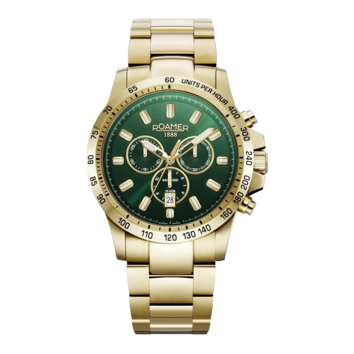 Roamer Rimini 861837487520 Montre Hommes Chronographe