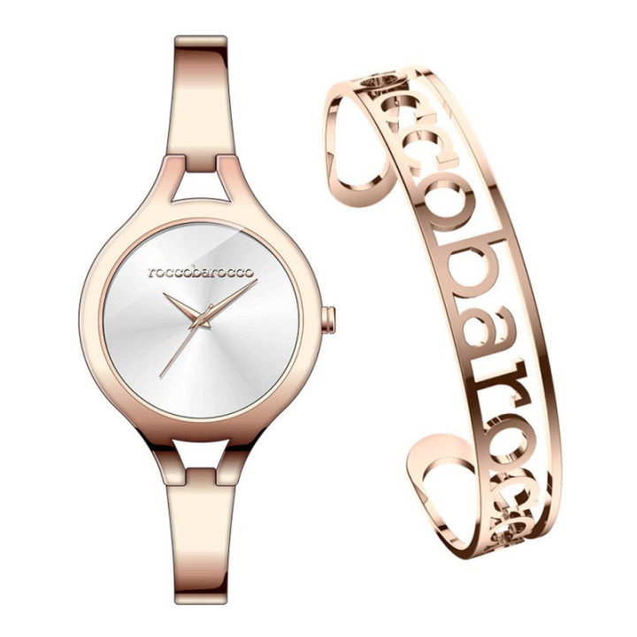 Roccobarocco RB.2216S-04M Montre Femmes et Bracelet Set