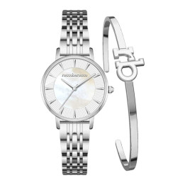 Roccobarocco RB.4659L-01M Montre Femmes et Bracelet Set