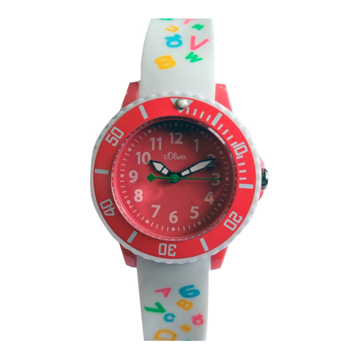 s.Oliver SO-3771-PQ Montre Enfant