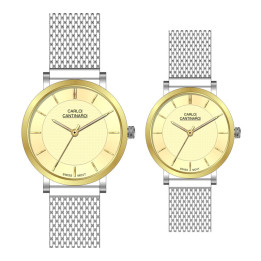 Carlo Cantinaro CC3001SM005 Ensemble de partenaires Montre Unisexe