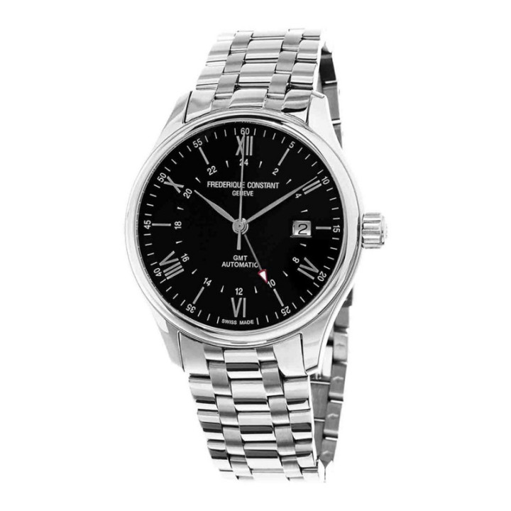 Frederique Constant Classic Index GMT Automatique FC-350B5B6B Montre Hommes