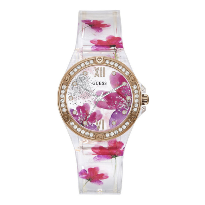 Guess Clear Bloom GW0239L1 Montre Femmes