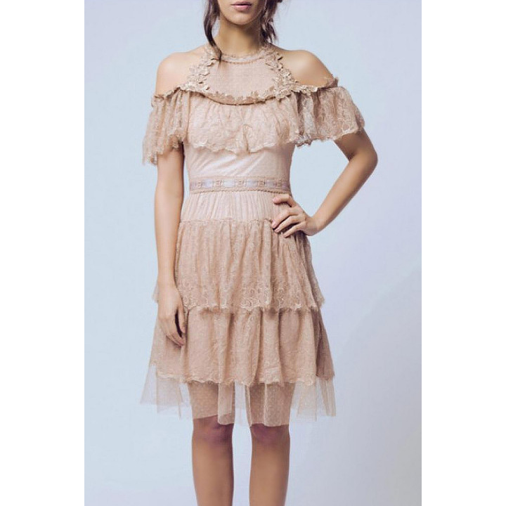 SOKY SOKA  DRESS CREAM 57002-1