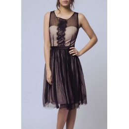 SOKY SOKA  KLEID SCHWARZ 57001-1
