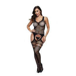 BACI BODYSTOCKING ЧЕРНЫЙ ШАБЛОН 50008-22