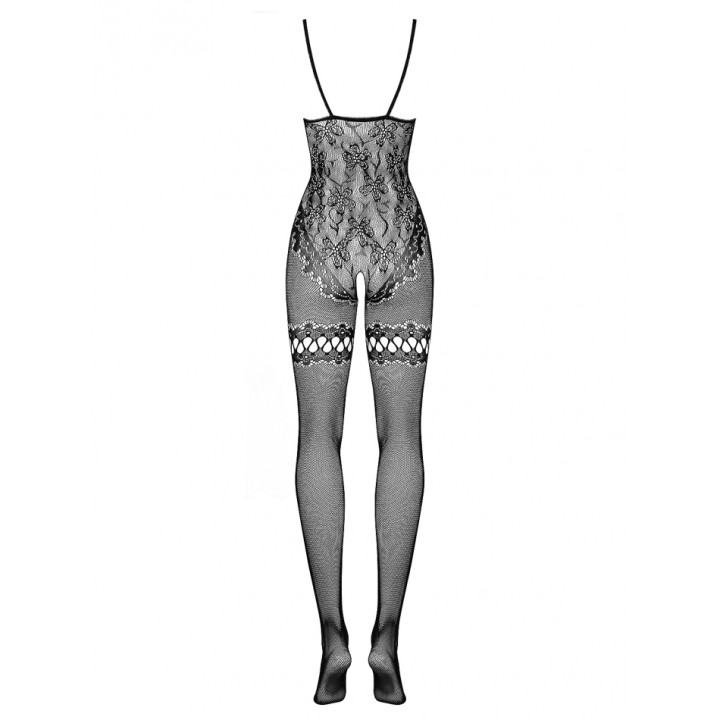 OBSESSIVE F213 BODYSTOCKING ЧЕРНЫЙ ШАБЛОН 50005-7