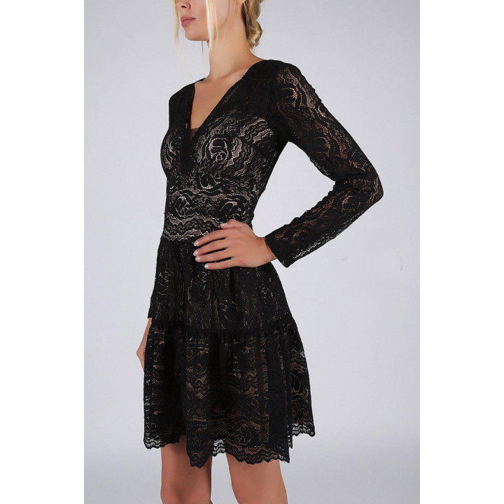 SOKY SOKA  KLEID SCHWARZ 53015-1