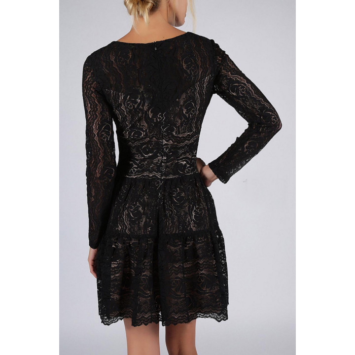 SOKY SOKA  DRESS BLACK 53015-1