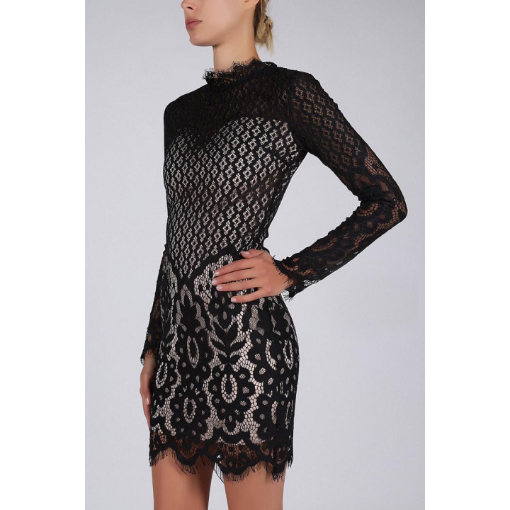 SOKY SOKA  KLEID SCHWARZ 53012-1