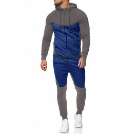 Trainingsanzug für Männer BLAU 52008-1