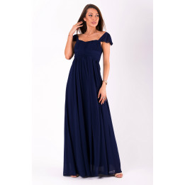 EVA&LOLA  DRESS NAVY BLUE 51006-2