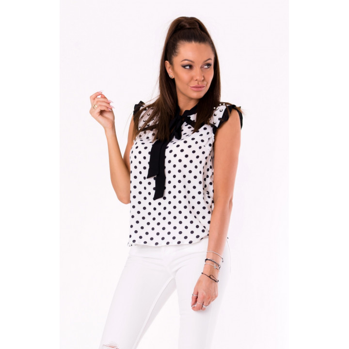 BLOUSE -WHITE 48005-1