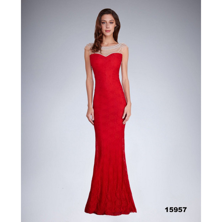 SOKY SOKA KLEID ROT 48004-1
