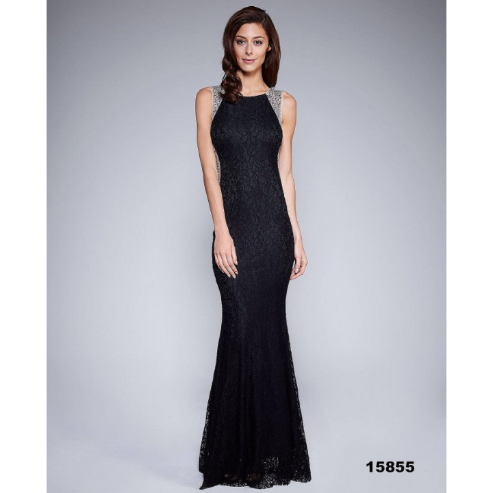 SOKY SOKA  DRESS BLACK 48003-1