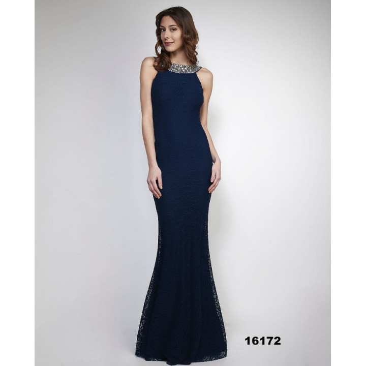 SOKY SOKA KLEID marineblau 46013-3