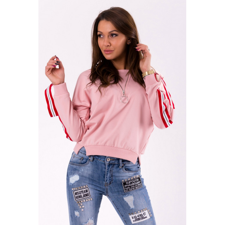 BLOUSE- LIGHT PINK 46027-3