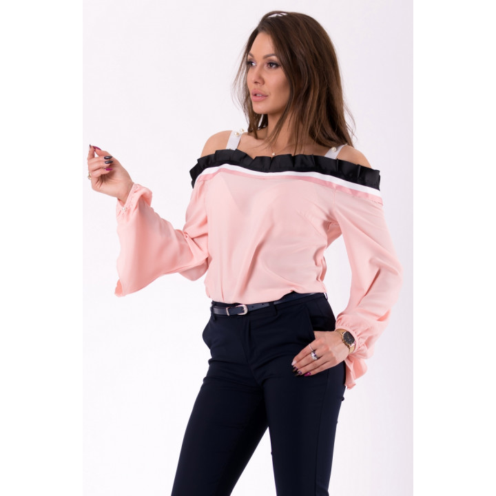 BLOUSE -POWDER PINK 46031-2