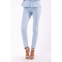 HOSEN + Gürtel - hellblau 46008-1