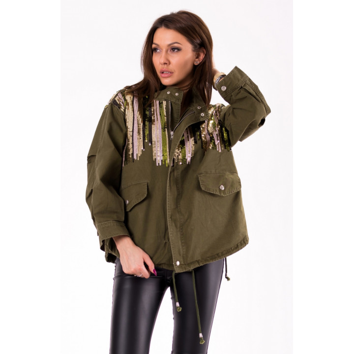 КУРТКА -KHAKI 46005-2