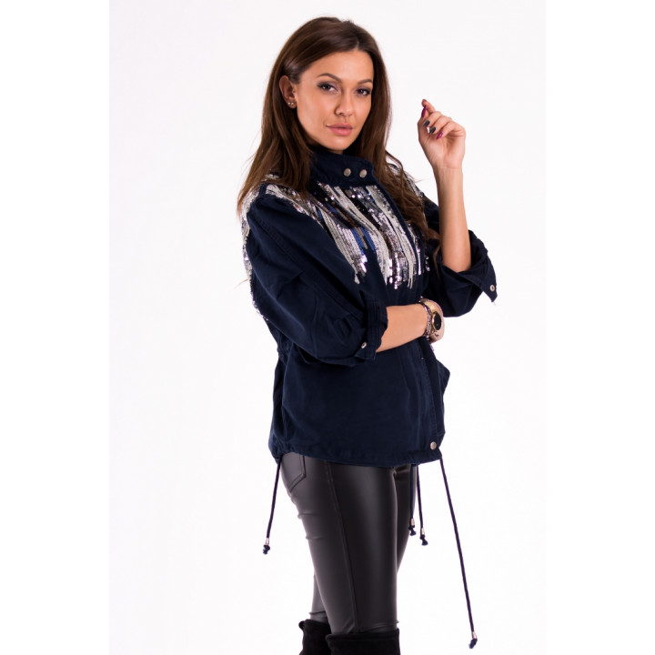 JACKET - NAVY BLUE 46005-1