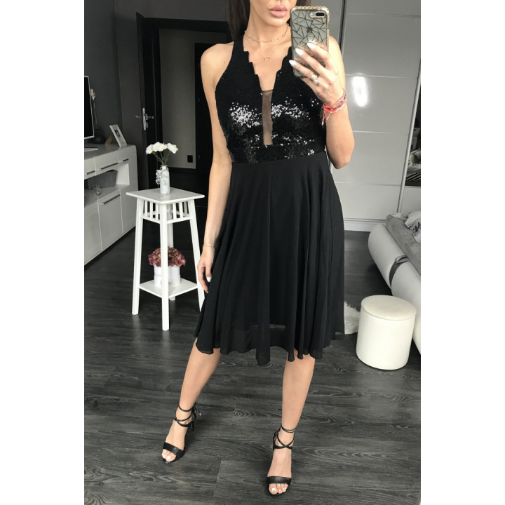 PINK BOOM  DRESS BLACK 44016-2