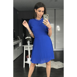 PINK BOOM  DRESS COBALT 44014-1