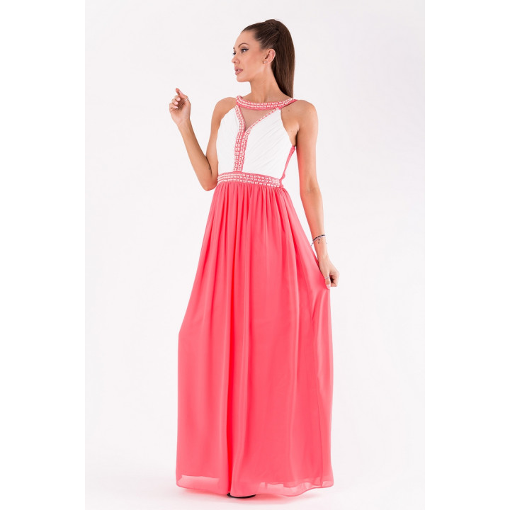 EVA & LOLA DRESS - Watermelon 48031-1 44010-1