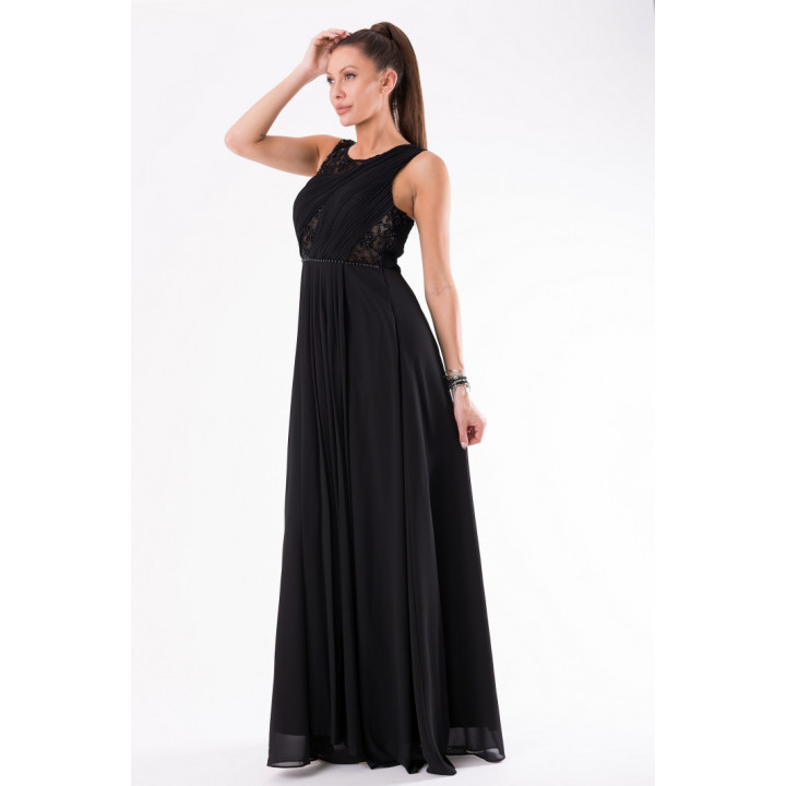 EVA & LOLA ПЛАТЬЕ BLACK 44006-1