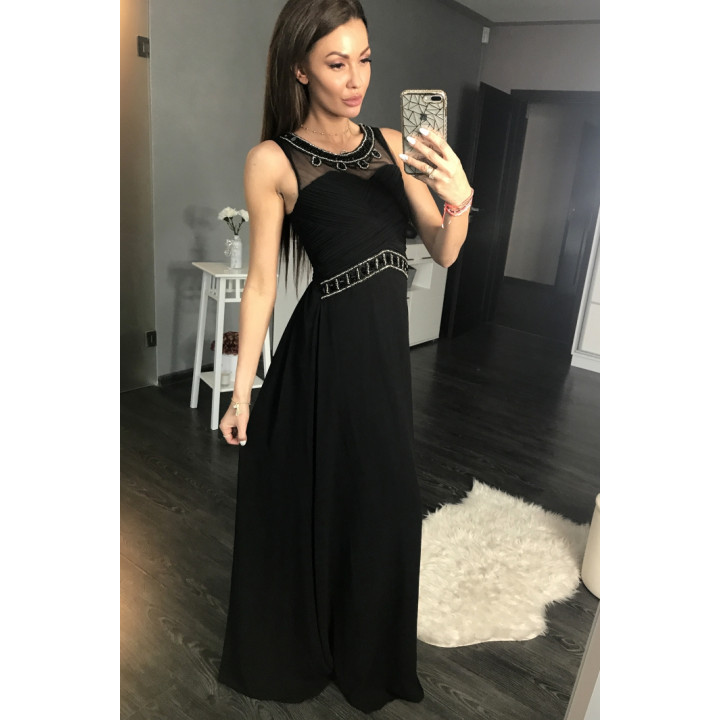 EVA & LOLA ПЛАТЬЕ BLACK 44003-3