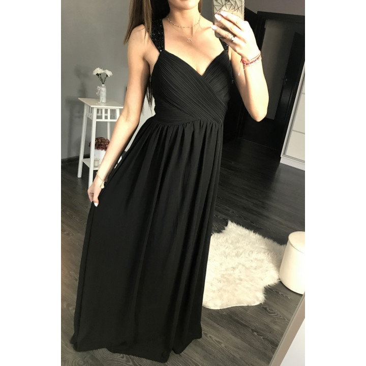 EVA & LOLA ПЛАТЬЕ BLACK 44002-4