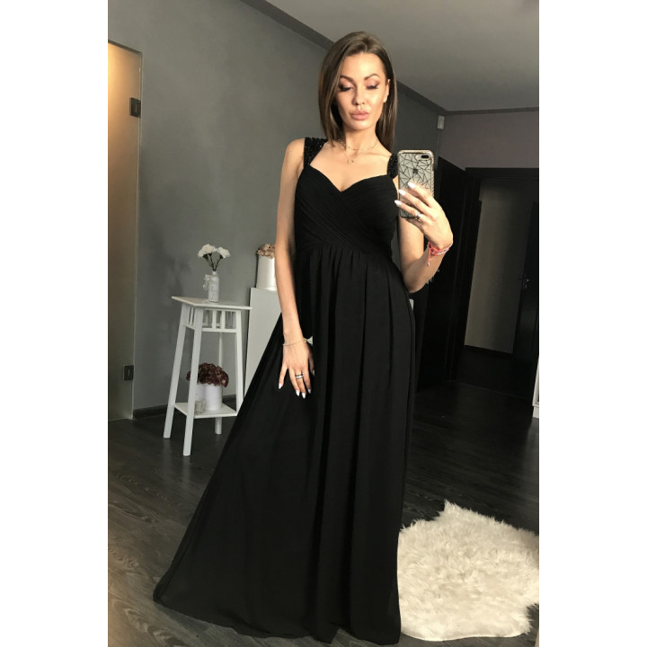 EVA & LOLA DRESS SCHWARZ 44002-4