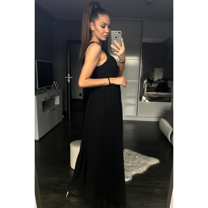 EVA & LOLA ПЛАТЬЕ BLACK 42003-1