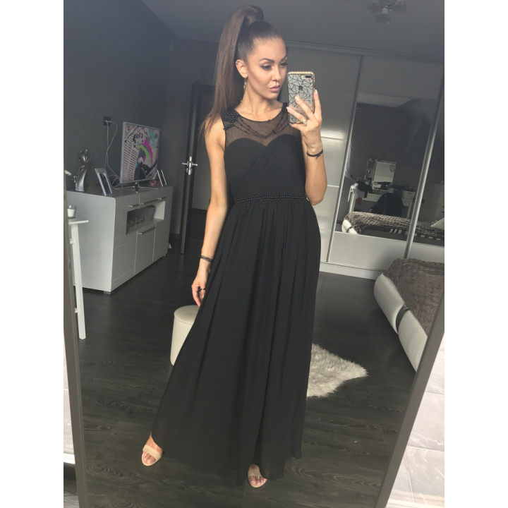 EVA & LOLA DRESS BLACK 42003-1