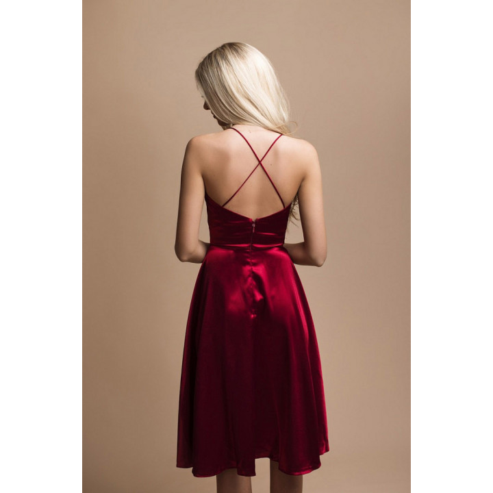 DORIANE KLEID RED 79001-2