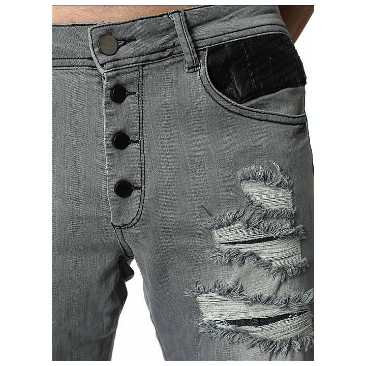 CRSM ZERSTÖRT JEANS FÜR MÄNNER - 16001-1