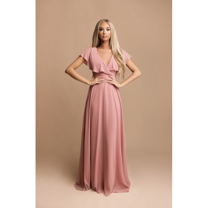 MARTINA DRESS OLD PINK 77001-3
