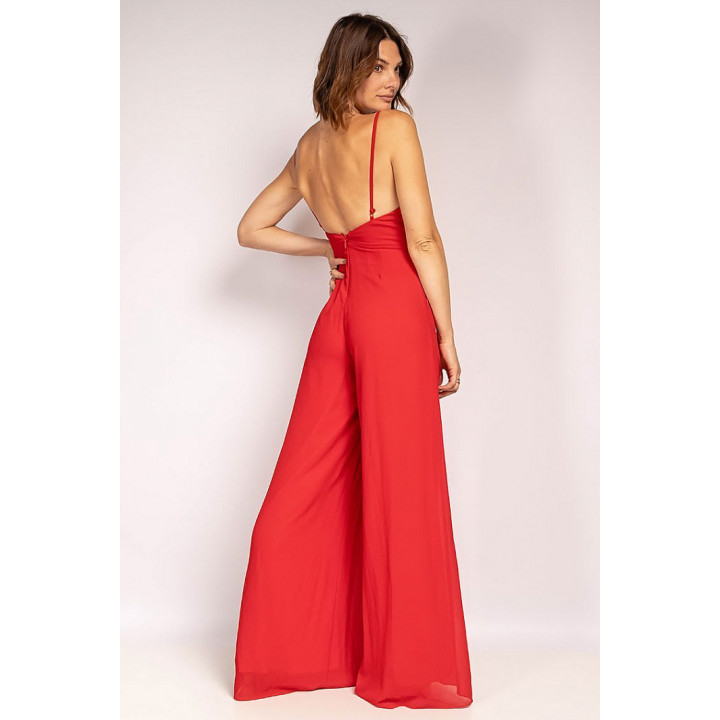 PINK BOOM OVERALL RED 76001-1