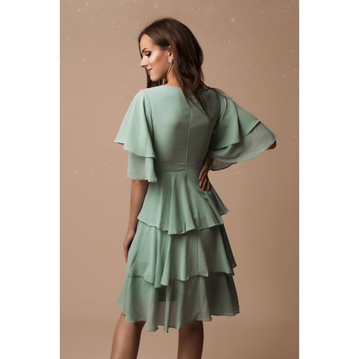 YVETTE  KLEID violett 73005-1