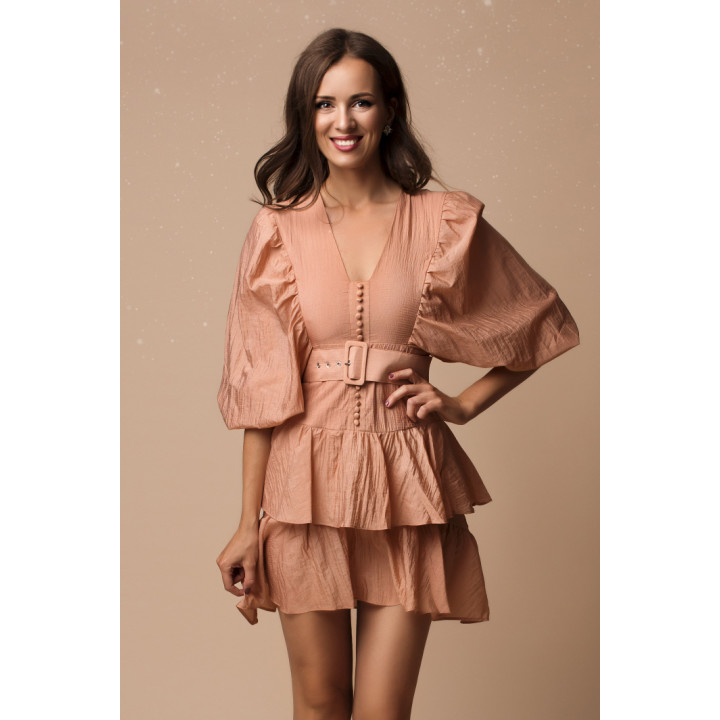 JOCYA KLEID EINZIGARTIGES ROSA 73002-2