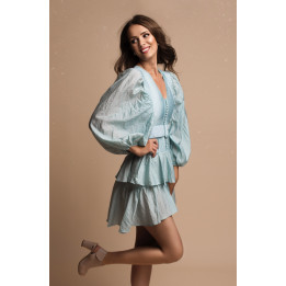 JOCYA KLEID BLAU 73002-1