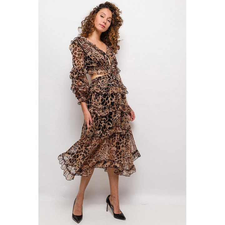 DANITY  DRESS Leopard 61003-2