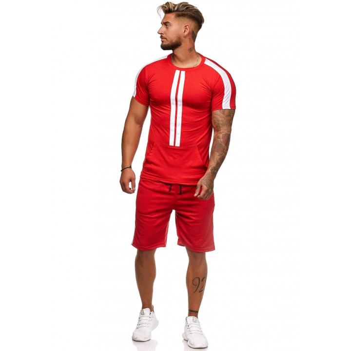 DRES MĘSKI -CZERWONY 59006-1