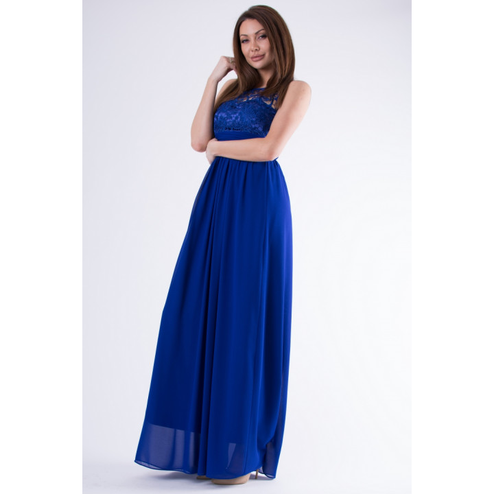 EVA & LOLA DRESS cobaltic 58001-3